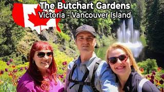 Explore Butchart Gardens, Butterfly Gardens, and an Enchanting Evening Walk in Victoria