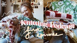 Lisa's Knit Club Podcast | what I am working on and projects I've finished  - episode 1