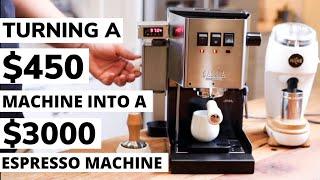 TURNING A $450 MACHINE INTO A $3000 ESPRESSO MACHINE!: Gaggia Classic Pro FRANKENSTEIN