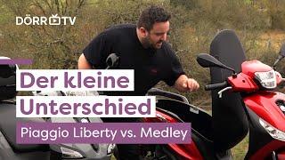 Piaggio Liberty 125 vs. Medley 125 - Wer gewinnt?