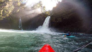 "Does an 80 footer get any cleaner?" | Metlako Falls - Eagle Creek