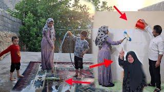 Carpet cleaning and grandmother's annoyances