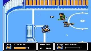 Ike ike nekketsu hockey bu  ИГРА ЦЕЛИКОМ Full HD