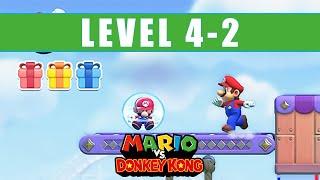 Mario vs Donkey Kong Level 4-2 - Merry Mini Land Level 2