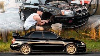 Rebuilding A Subaru STi in 10 Minutes!