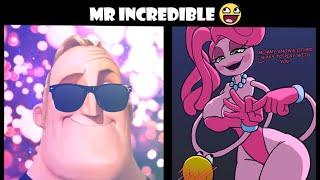 Mr Incredible Becoming Cany (MOMMY FANART) - Poppy Playtime Chapter 2 Animation