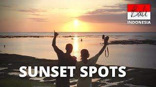 5 BEST SUNSET SPOTS  Bali Indonesia