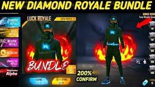 Free fire new diamond royal bundle 