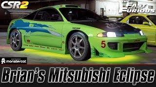 CSR Racing 2: Brian's Mitsubishi Eclipse | Fast & Furious (Hobbs' Mission)