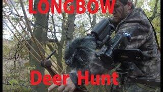 Longbow Deer Hunt 2015 - Striker Longbow - Woodsman Broadhead