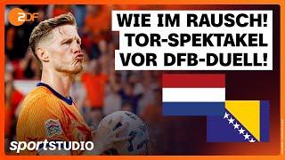 Niederlande – Bosnien-Herzegowina Highlights | Nations League, 1. Spieltag 2024/25 | sportstudio