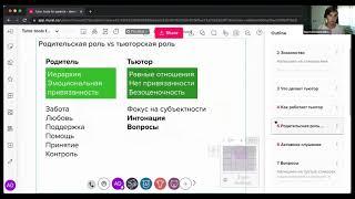 Анастасия Демчикова  Тьюторские инструменты для родителей