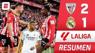 Mbappé FALLÓ OTRO PENAL y el REAL MADRID cayó 2-1 ante Athletic Club | La Liga