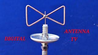 How to make a strong HD antenna to watch TNT terrestrial channels for free