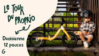 Tour du proprio | Draisienne enfant 12 pouces | Gibus Cycles