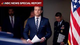 Special Report: Pentagon addresses nation after U.S. strikes on Iran nuclear sites