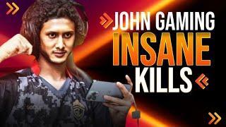 JOHN GAMING INSANE KILLS #bgmi #johngaming