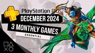 PlayStation Plus Essential December 2024 Monthly Games | PS Plus December 2024