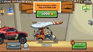 Hill Climb Racing 2 - New Vehicle GLIDER GamePlay Walkthrough