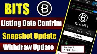 Bits Airdrop Listing Date Confirmed | Bits Airdrop Snapshot | Bits Season 4 End Date