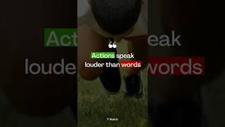 Thoughts: Actions Speak Louder Than Words  #motivation #quotes #mindful #mentalhealth