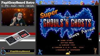 SNES Retro Hack Super Ghouls and Ghosts Super Arthur Edition