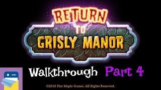 Return to Grisly Manor: Walkthrough Part 4 (Laser Beam) & iOS iPad Gameplay (By Fire Maple Games)