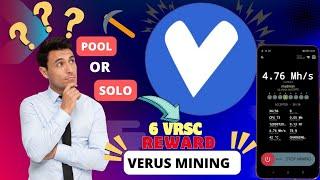 2024 VERUS SOLO/POOL MINING ON ANDROID MOBILE FOR BEGINNERS @kitamoko1042