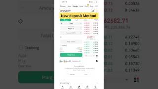 binance new deposit Method #binance #p2p #fiatdeposite