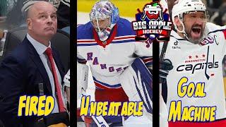 Bruins Part with Jim Montgomery | Ovi Chasing Gretz | Rangers' Quick Shutout!