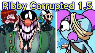 Friday Night Funkin' Pibby Corrupted V1.5 (Come Learn With Pibby x FNF Mod) (Mordecai/Finn/Jake/etc)