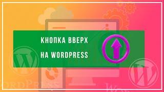 Делаем кнопку вверх на wordpress и редакторе elmentor