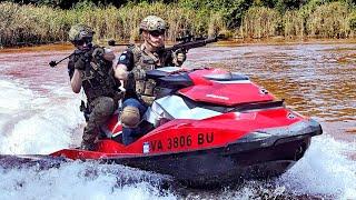 Using A JETSKI During An Airsoft Game