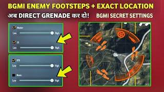 BGMI ENEMY FOOTSTEPS SOUND GUIDE | BGMI में ENEMY का LOCATION जानो 