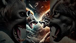 "Wolf Pack vs Hyena Clan: The Ultimate Showdown!" #viralvideo #facts #shorts #share