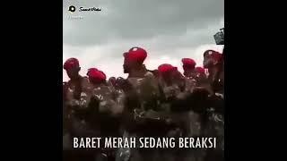 Yel-yel Prajurit Kopassus yang bikin merinding