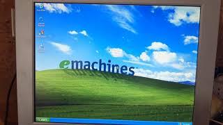 2004 eMachines T2958 running Windows XP Home Edition