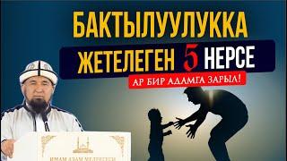 Бактылуулукка жетелеген 5 нерсе // Шейх Нурулло кары