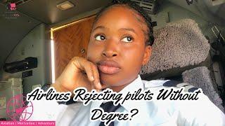 Are There Airlines that Make Degree Compulsory for Pilots In Nigeria? | PrincessAnuTv