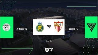 AL NASSR VS SEVILLA EA SPORTS FC 24 MOBILE GAMEPLAY