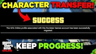 How To TRANSFER CHARACTER To GTA 5 Online Enhanced On PC! (Migrate Profile Guide 2025)