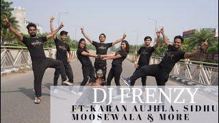 BHANGRA FITNESS WORKOUT | FOR BHANGRA LOVERS | FAT BURNING ROUTINE | DJ FRENZY | Z Hustlers