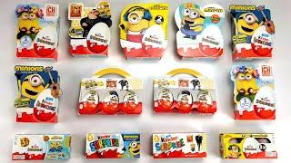 Kinder Surprise Eggs Minions "Applaydu" - All releases! 2016 - 2024