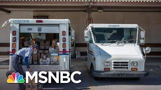 Postal Workers Union Head Confirms Slowdown Of Postal Service | All In | MSNBC