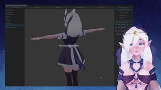 VROID Tutorial Tails! + other things that go on the hips