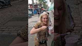First time trying Halo Halo in Manila #shorts #manila #philippines