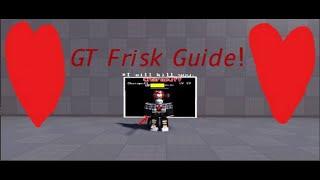 (OLD) An Op Glitchtale Frisk Guide For SoulShatters