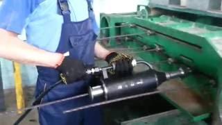 Testing of the PAUL160kN one hose hydraulic tensioning jack