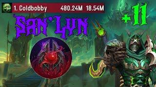 Is San'Layn Unholy DK OP? | Necrotic Wake +11 | WoW 11.0.2 War Within S1