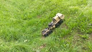 Your HG P802 won't do this. RC4WD reduction gear, diff locks and 1.9 crawler tyres.